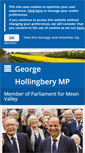 Mobile Screenshot of georgehollingbery.com